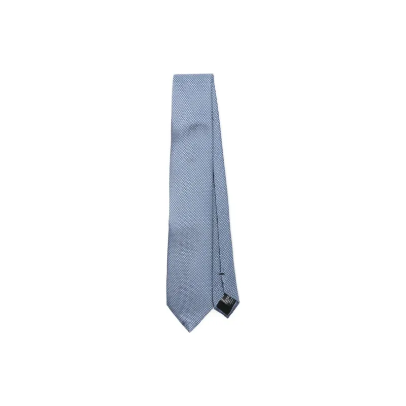 BOSS Patterned jacquard Tie-0