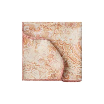Brunello Cucinelli Double face Silk Pocket Square