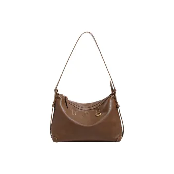 H YXIANG Microfiber Synthetic Leather Shoulder Bag Regular Women's Brown/Suede/Black