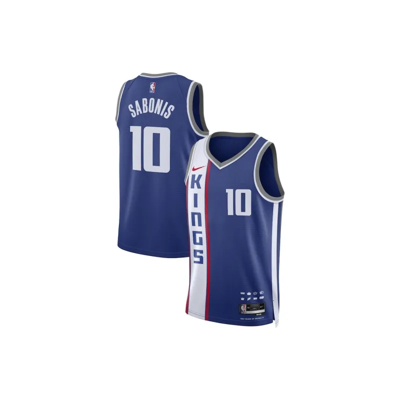 Nike Domantas Sabonis Sacramento Kings City Edition 2023/24 Men's Nike Dri FIT Nba Swingman Jersey-3