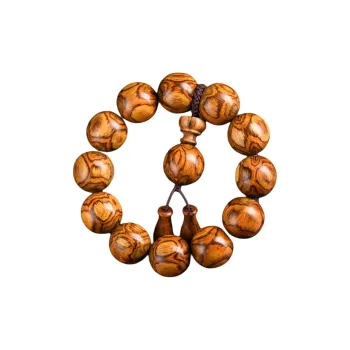 There Is You In The Long World Huanghuali Bracelets Unisex
