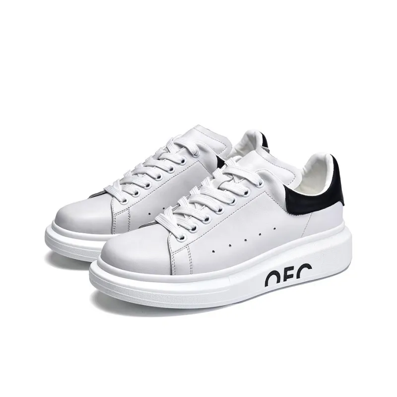 Jerden Smith Coverage Slip Resistant Lightweight Low Top Fashion Trend Skateboard Shoes Unisex White-2