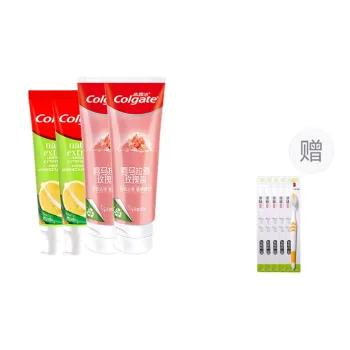 COLGATE Refreshing Bright White Toothpaste Set Fresh Breath Set Of 9