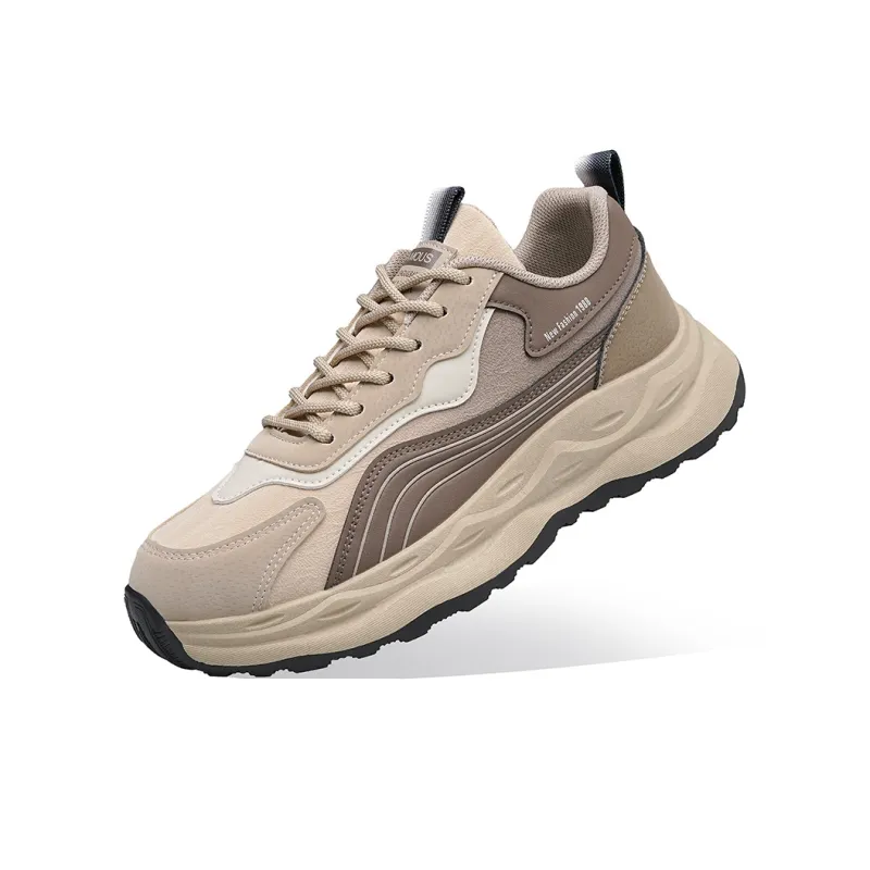MEKY Warm Cushioning And Wear-Resistant Mid-Top Casual Running Shoes Men's-6