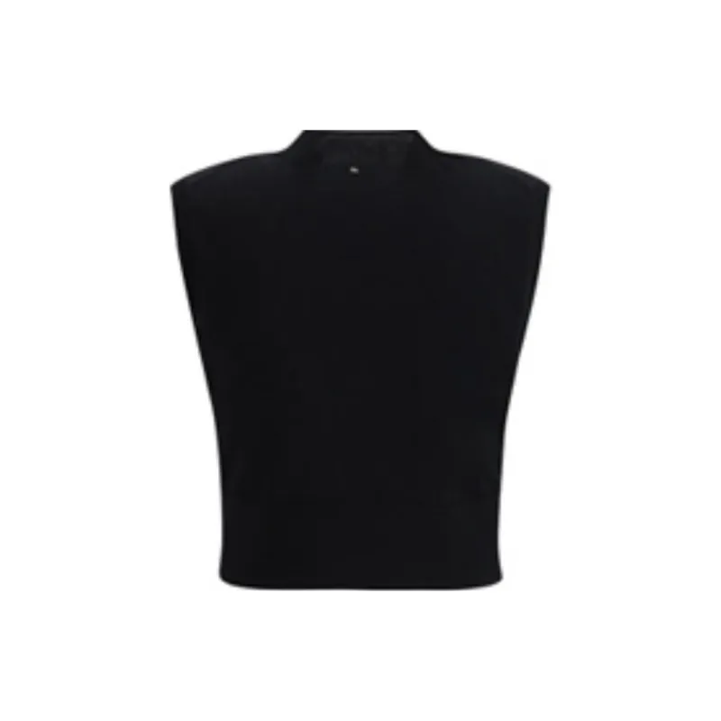 SportMax Quatto Mock Neck Sleeveless Top-1