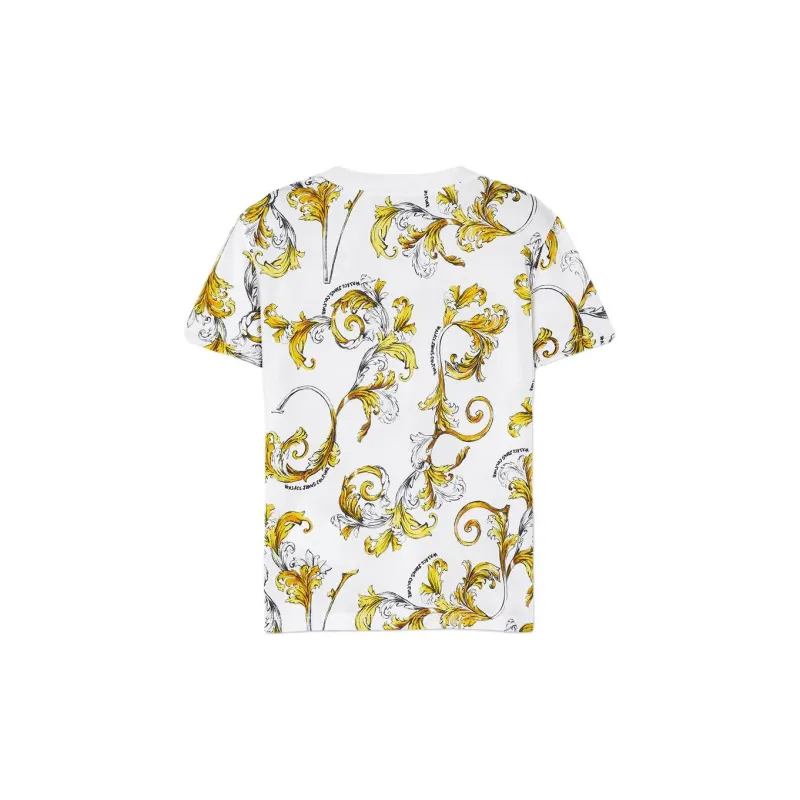 VERSACE Baroque Print Crewneck T Shirt-1