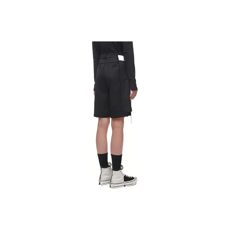 Feng Chen Wang Casual Shorts Men Black-1