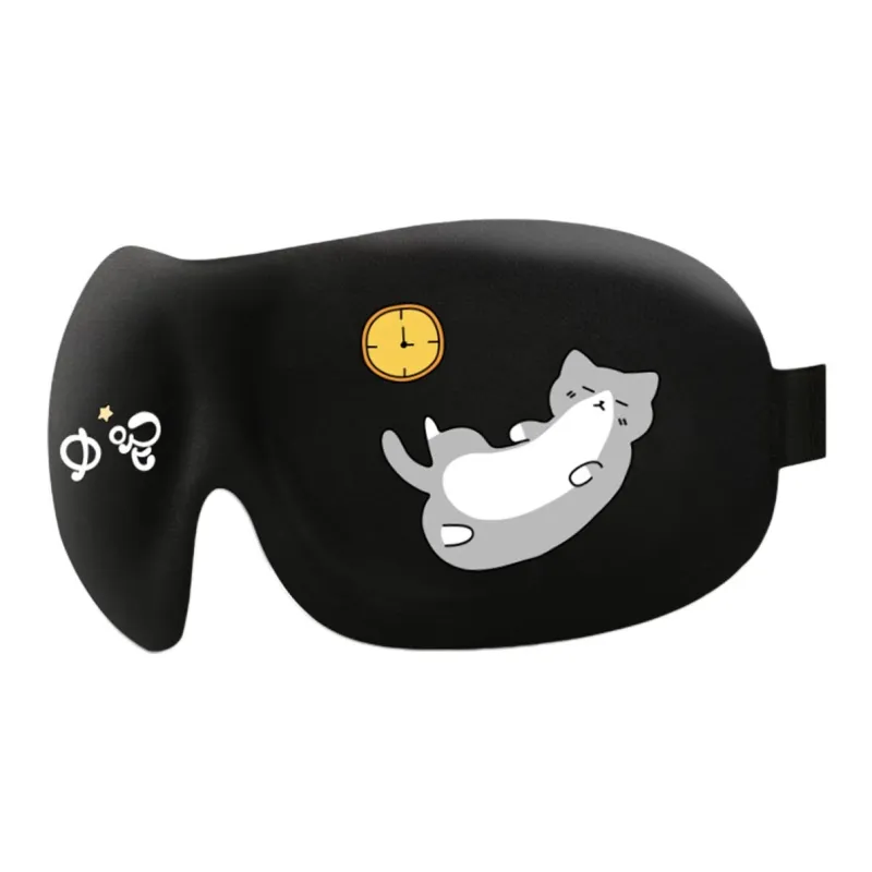 ZERO ZONE Memory Foam Stretch Fabric Eye Masks-8