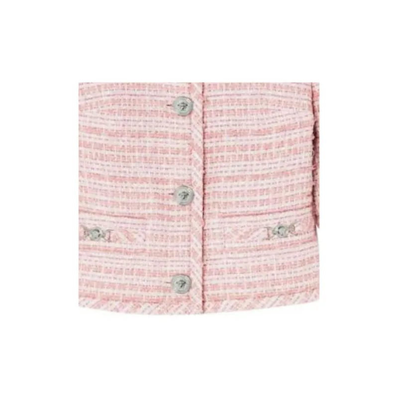 VERSACE Jackets & Coats Women's Pink-2