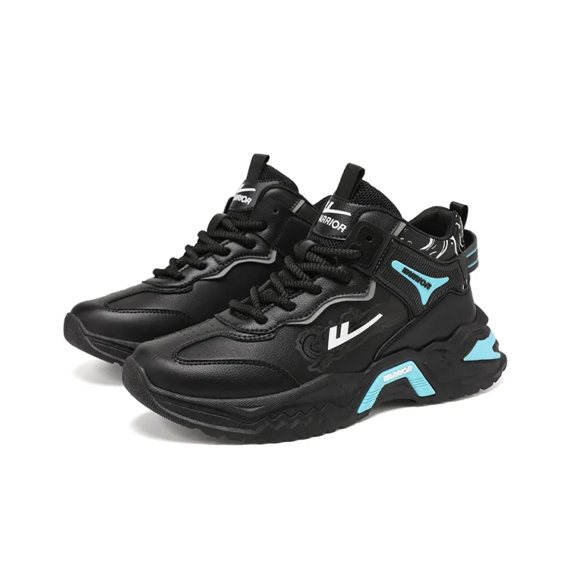 Warrior Warrior Wear Resistant Height Increasing Coverage High Top Chunky Sneakers Men's-6