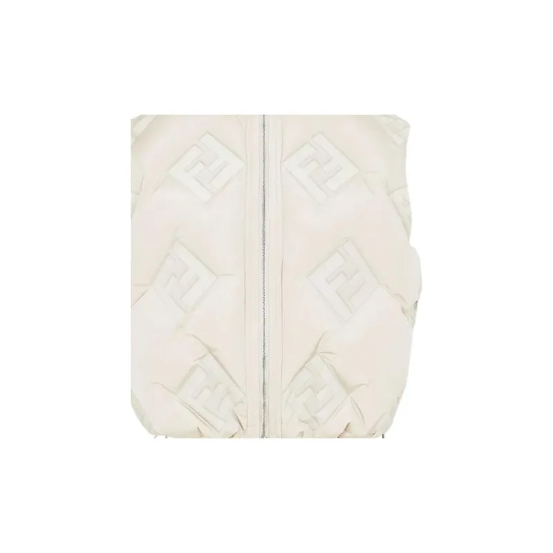 FENDI Ff Padded Cropped Gilet-4