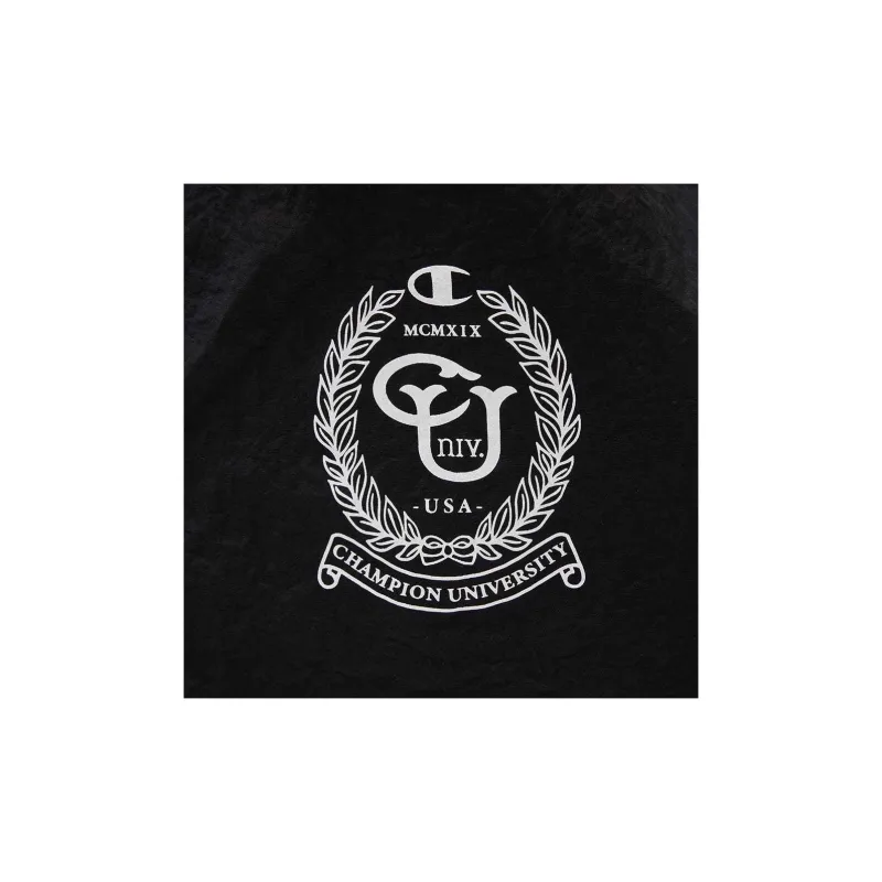 Champion Nylon Tote Bag Shopping Bag Shoulder Bag Handbag Regular Unisex Black-2