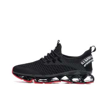 JANECO Cushioning, Abrasion Resistant, And Resilient Properties Low Top Casual Shoes Men's