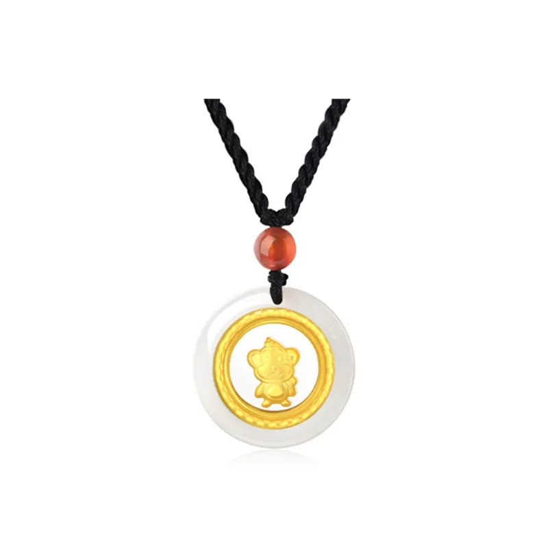 JUICY GRAPE Chalcedony Necklaces Women's-26