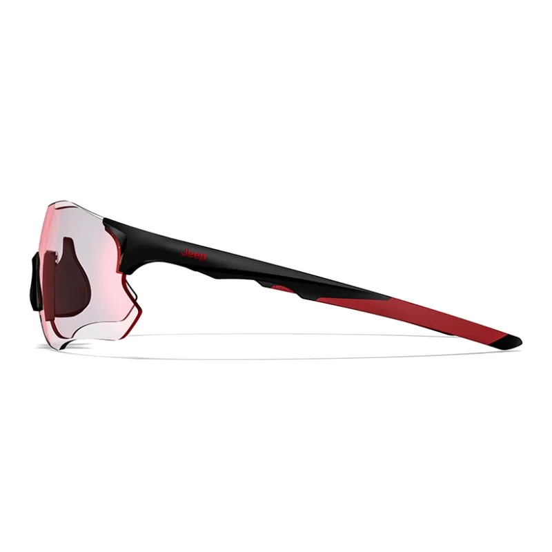Jeep TR/Memory Plastic Irregular Shape Sunglasses Unisex White-7