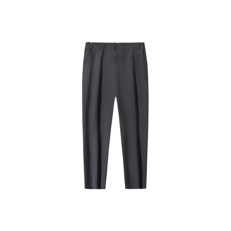 Anta Champion All-Weather Series Casual Pants Men's Wind Rush Gray-1