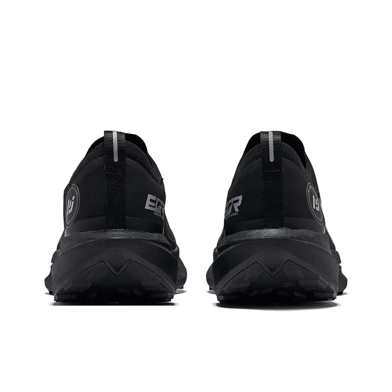 Erke Borderless PRO Running Shoes Men Low Top Jet Black-3
