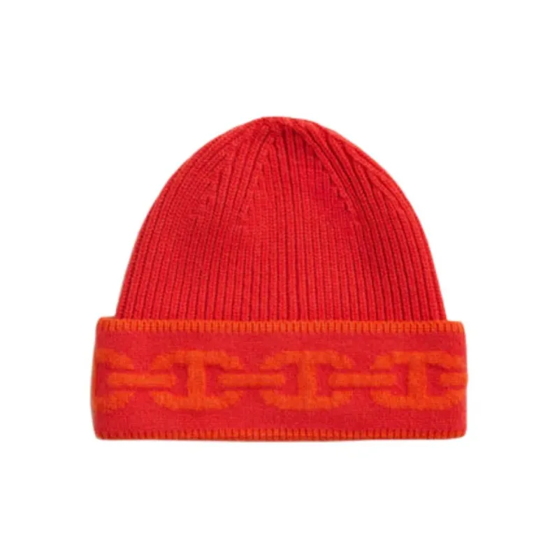 HERMES Cashmere Beanies Women's Multicolor-1