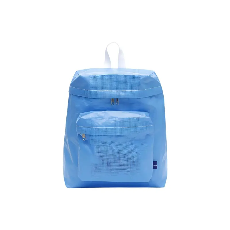 CDG Polyethylene Backpack Regular Men's Blue-0