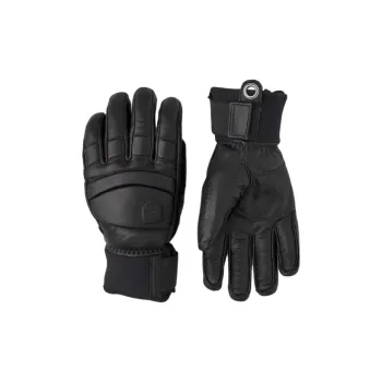 HESTRA Cow Leather Sports Gloves Unisex Black