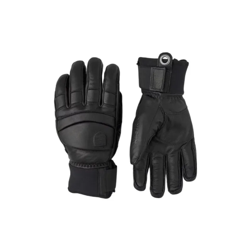 HESTRA Cow Leather Sports Gloves Unisex Black-0