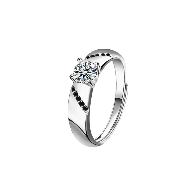 WUMZK 925 Sterling Silver Rings Unisex-6