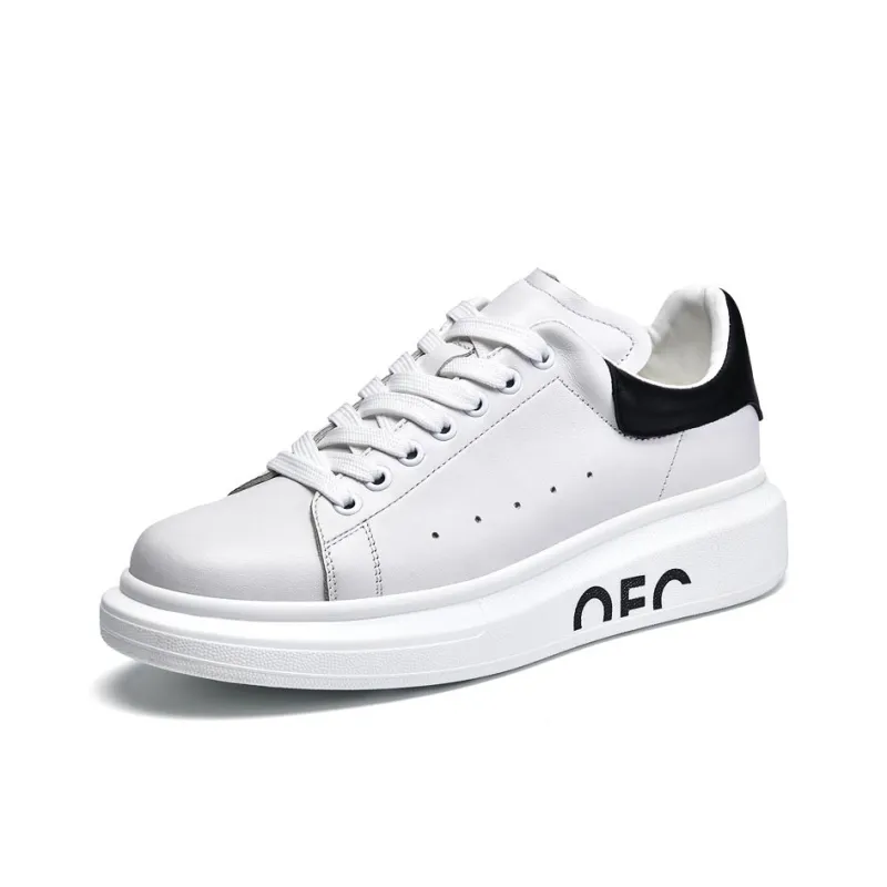 Jerden Smith Coverage Slip Resistant Lightweight Low Top Fashion Trend Skateboard Shoes Unisex White-1