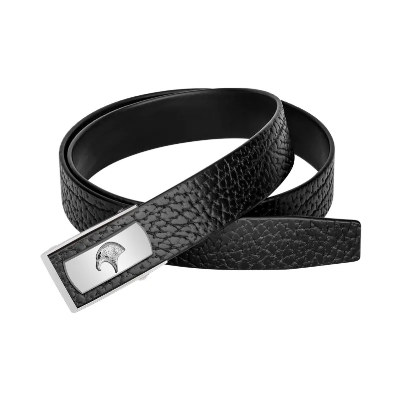 Jaylen Oos Wild Cow Leather Textured Top Grain Cow Leather Leather Belts Men's Width  3.5cm-3