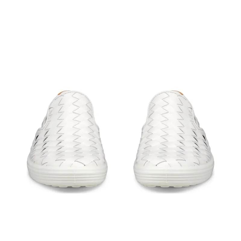 Ecco Soft 7 Casual Single Shoes Women's White-2