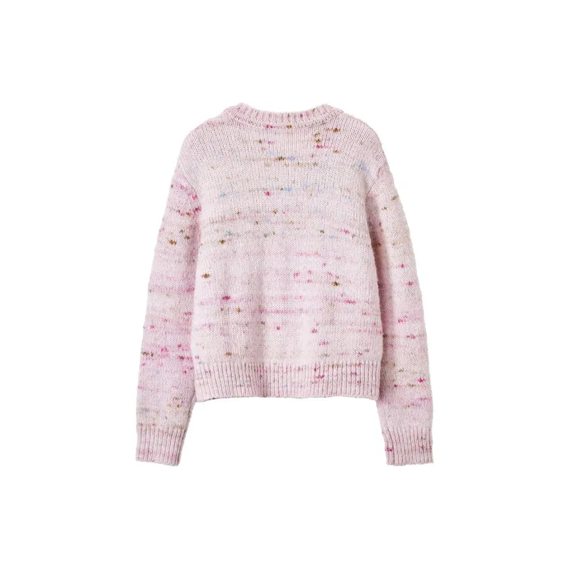 XIANGYING Sweaters Women's Pink-1