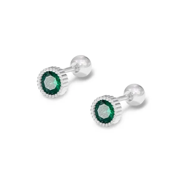ETAHLOVE Sterling Silver Stud Earrings Unisex Boyfriend And Girlfriend Birthday Surprise-40