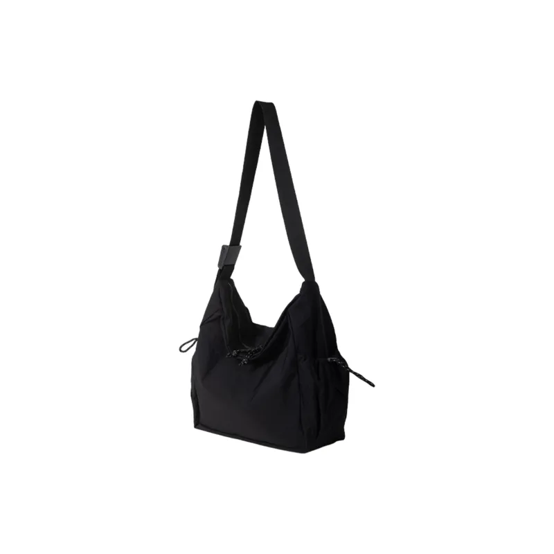 TAKI Nylon Commute To Class Lightweight Student Shoulder Bag Unisex Black/Apricot/Blue/Green-1