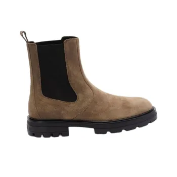 HOGAN H673 Short Chelsea Boots 5cm Men's Brown