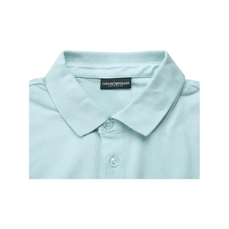 EMPORIO ARMANI FW24 Polo Shirt Men's Mint Green-6