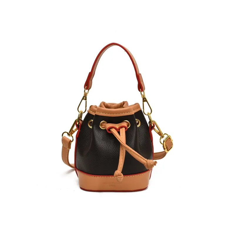 HCXK PU Bucket Bags Handbags Women's Multicolor-1