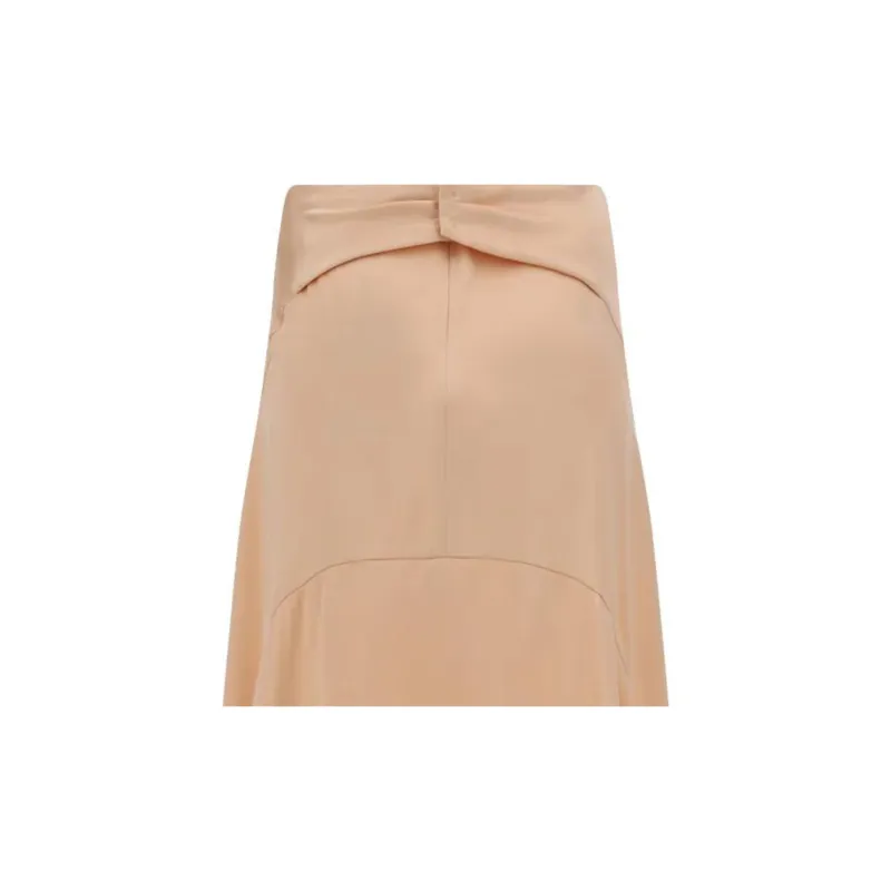 FENDI Casual Long Skirts Women's Brown-3