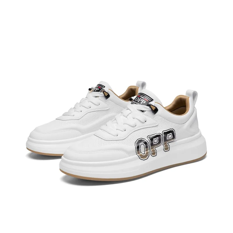 OPP Slip Resistant Cushioning Wear Resistant Low Top Skateboard Shoes Unisex-12