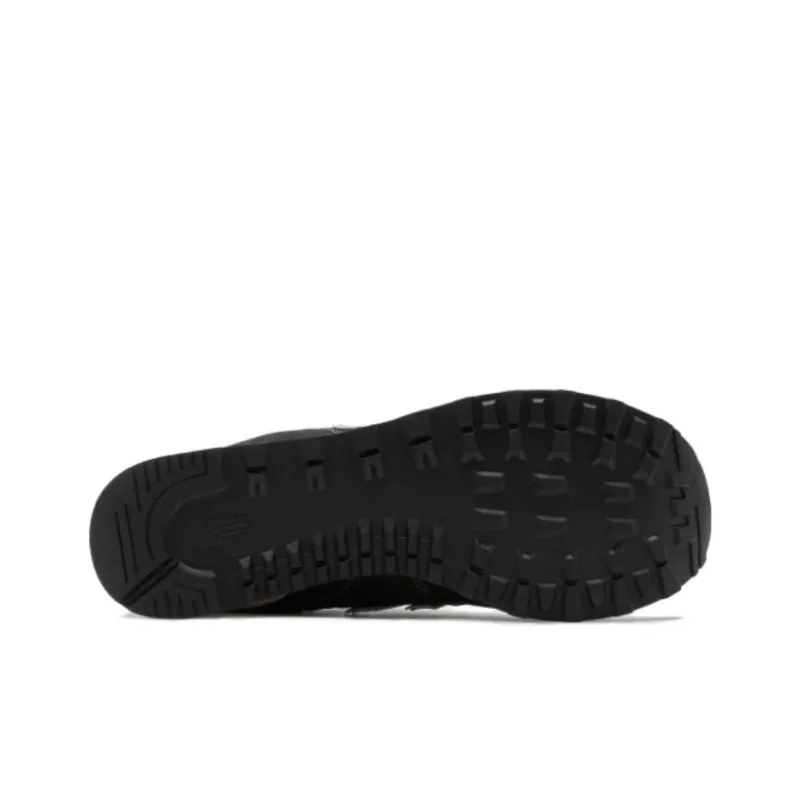 New Balance NB 574 Anti Slip Wear Resistant Low Top Casual Shoes Unisex Black-4