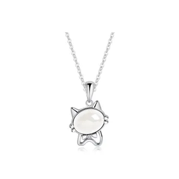 Lao Feng Xiang Chalcedony Necklaces Unisex