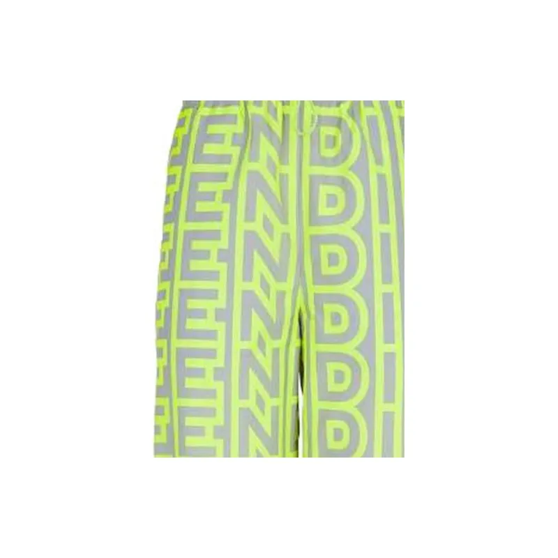 FENDI Casual Pants Women's Neon Green-4