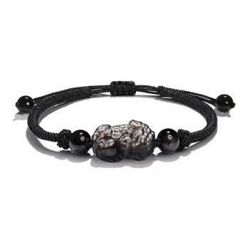 CHINA GOLD Obsidian Bracelets Unisex