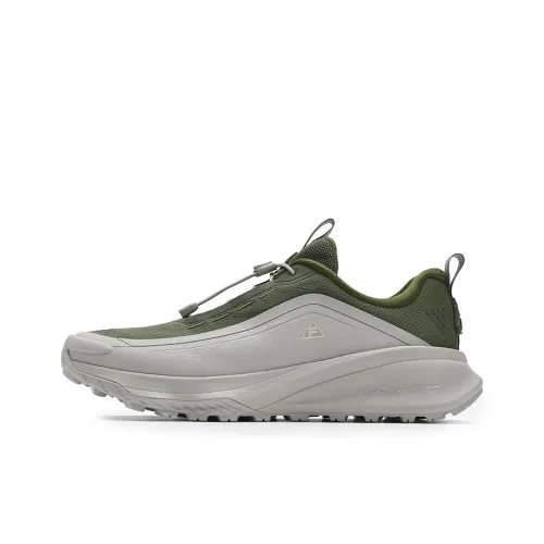 FILA Cushioning Low Top Outdoor Shoes Men's White Green