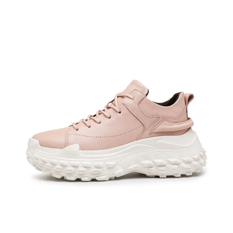 Jerden Smith Slip Resistant, Impact Resistant, Height Adjustable Low Top Chunky Sneakers-3