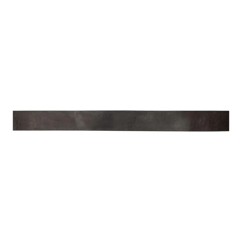 DIESEL Leather Metal Leather Belts Men's Brown Width 3CM-1