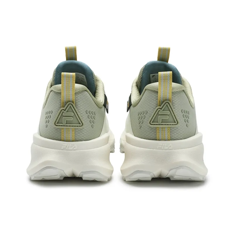FILA Cushioning Low-Top Outdoor Shoes Men's White Green-3