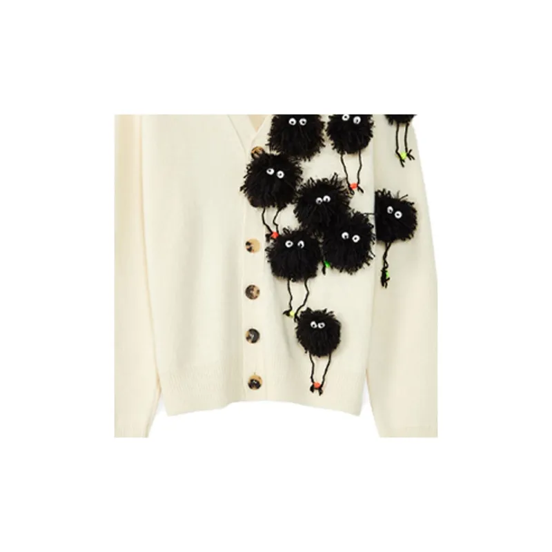 LOEWE Spirited Away Knitwear Women's Beige-5