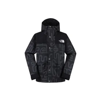 THE NORTH FACE MountainICON Hiking Water Resistant Windproof Breathable Windbreaker Jacket Unisex Black