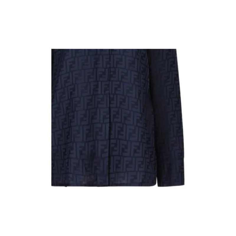 FENDI Shirts Women's Dark Blue-2