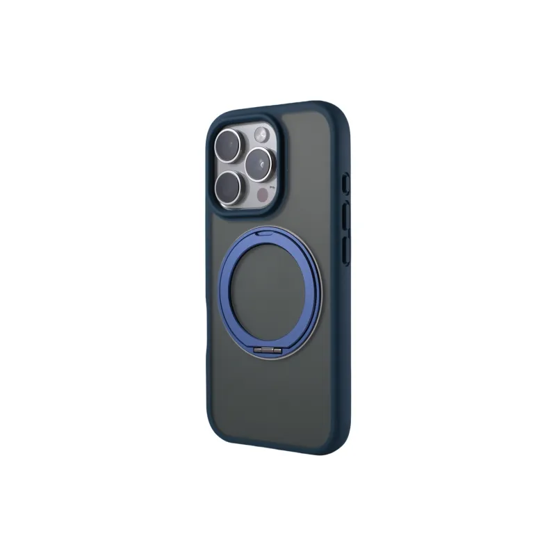DEPA PC Material Soft Frame Color Blocking Stand Magnetic Phone Cases Compatible With Apple 14 16 Collection-10