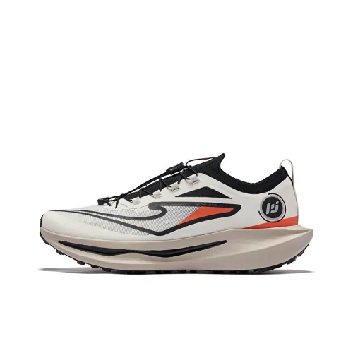 Erke Borderless PRO Running Shoes Men Low Top Wild Gray Jet Black
